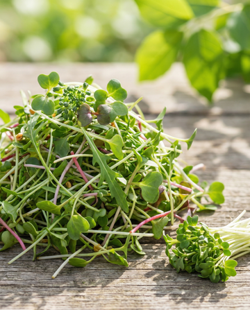 Spicy Sprouting Mix (Lactuca sativa) – biologische eenjarige kiemzaden van SeedsChoice