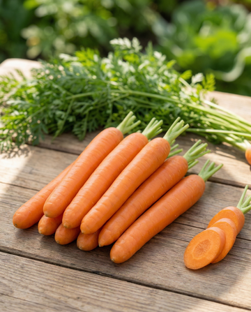 Wortel Nantes 2 Pelleted (Daucus carota) – eenjarige groentezaden van SeedsChoice
