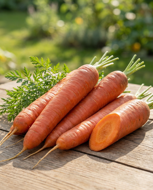 Winterwortel Gepelleteerd Flakkee 2 (Daucus carota) – eenjarige groentezaden van SeedsChoice