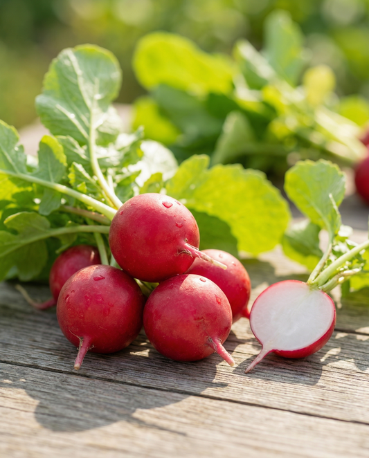 Radijs Parat Pelleted (Raphanus sativus) – eenjarige groentezaden van SeedsChoice