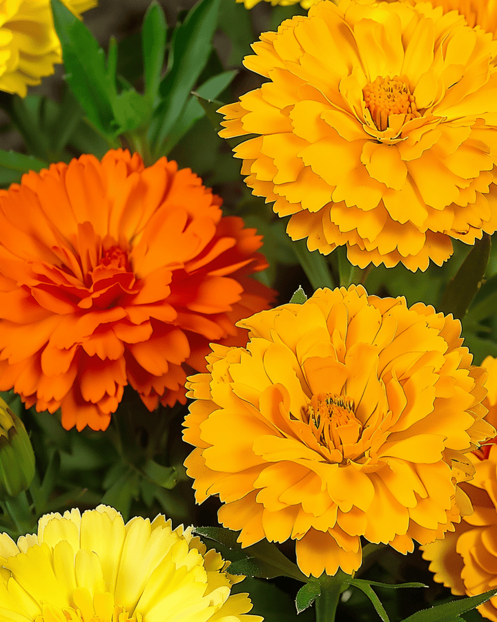 Doppia Fiesta Multicolor zaden (Calendula officinalis) – eenjarig