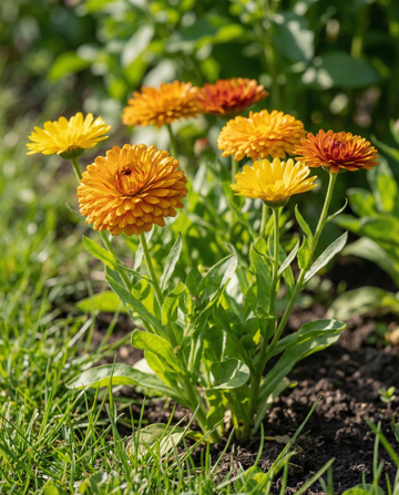 Doppia Fiesta Multicolor (Calendula officinalis) – eenjarige zaden van SeedsChoice