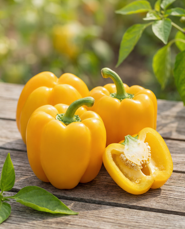 Paprika Giallo D Asti Yellow (Capsicum annuum) – groentezaden van SeedsChoice