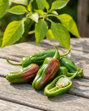 Padron Pepper Mild (Capsicum annuum) – groentezaden van SeedsChoice