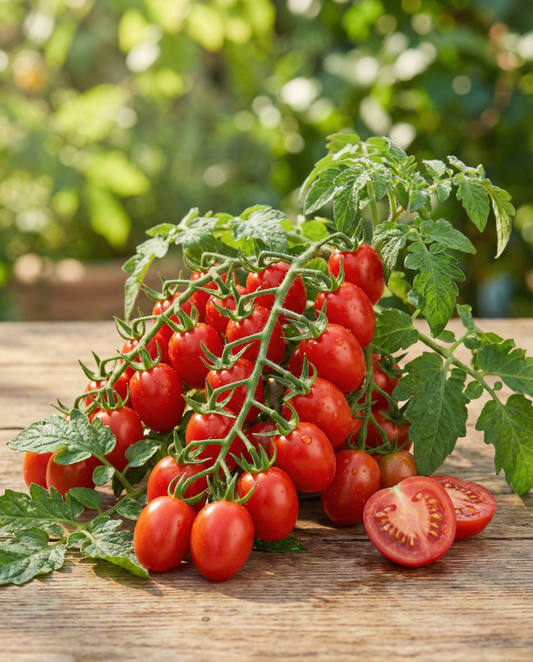 Red Cherry Tomato For Pots (Solanum lycopersicum) – groentezaden van SeedsChoice