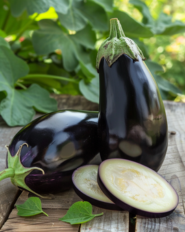 Auberginezaden Black Beauty Solanum Melongena groente