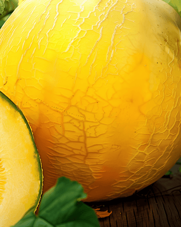 Gele wintermeloen Giallo Inverno zaden (Cucumis melo) – eenjarige groente