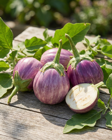 Aubergine Prosperosa (Solanum melongena) – groentezaden van SeedsChoice