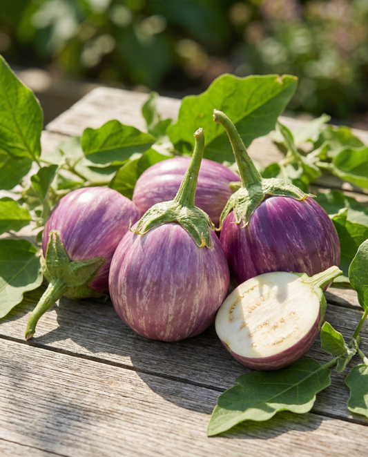 Aubergine Prosperosa (Solanum melongena) – groentezaden van SeedsChoice
