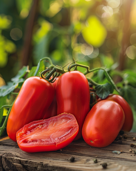 San Marzano tomatenzaden Solanum Lycopersicum eenjarig ras