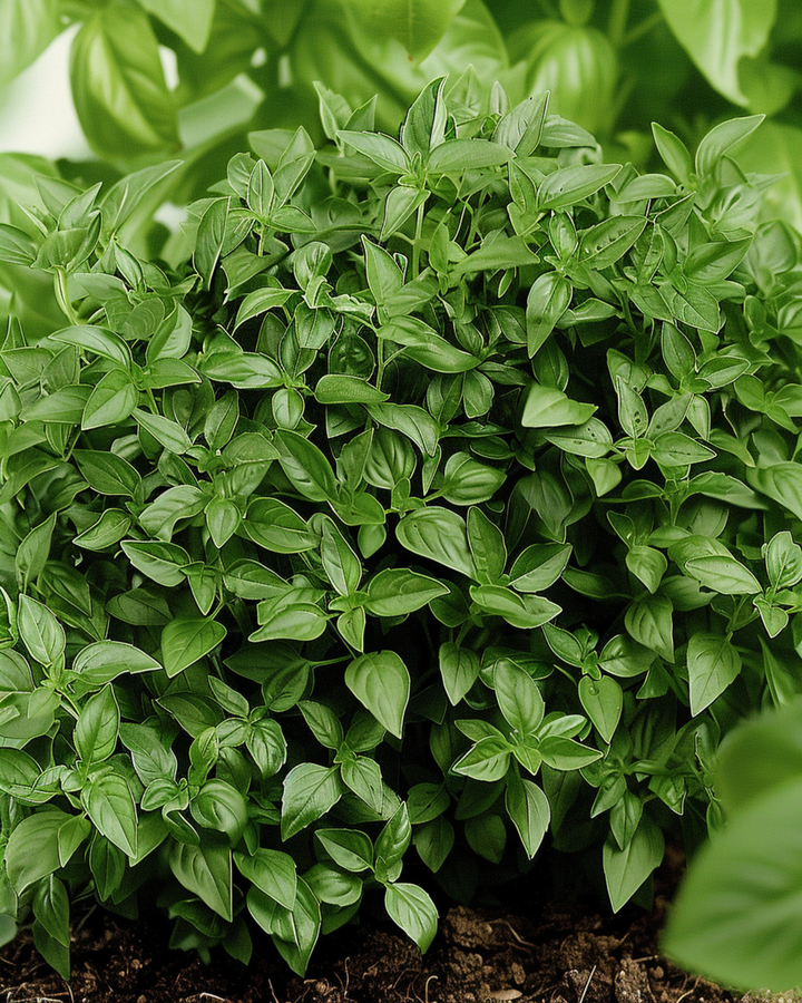 Fijnbladig groen struikbasilicum zaden (Ocimum basilicum) – eenjarig