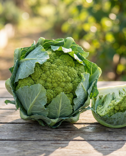 Groene bloemkool Cavolfiore Verde Di Macerata (Brassica oleracea) – groentezaden van SeedsChoice