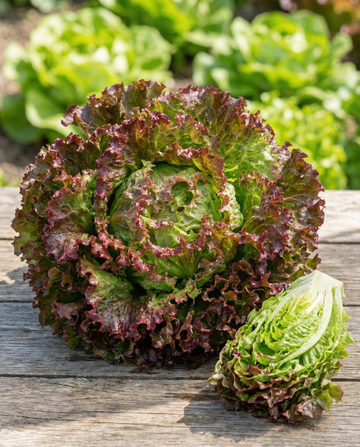 Sla Ubriacona (Lactuca sativa) – eenjarige groentezaden van SeedsChoice