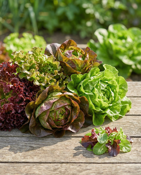 Sla Saladmix Mixicanza (Lactuca sativa) – groentezaden van SeedsChoice