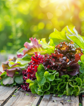 Slazaden Lactuca Sativa knip-en-kom-weer-mix