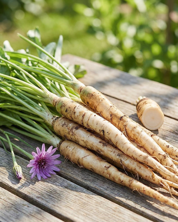 Witte schorseneer (Tragopogon porrifolius) – groentezaden van SeedsChoice