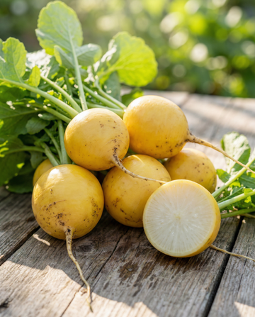 Radijs Zlata Yellow (Raphanus sativus) – groentezaden van SeedsChoice