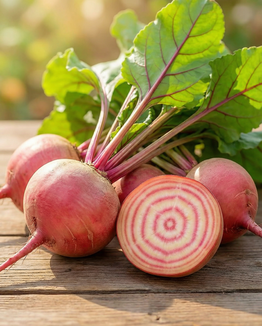 Biet Tonda Di Chioggia (Beta vulgaris) – eenjarige groentezaden van SeedsChoice
