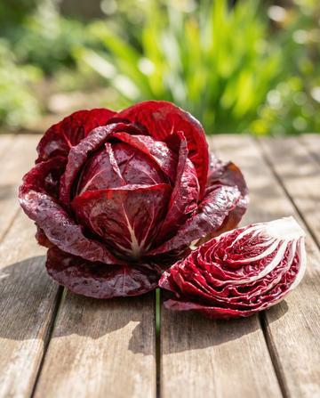 Bladcichorei Orchidea Rossa Red (Cichorium intybus) – groentezaden van SeedsChoice