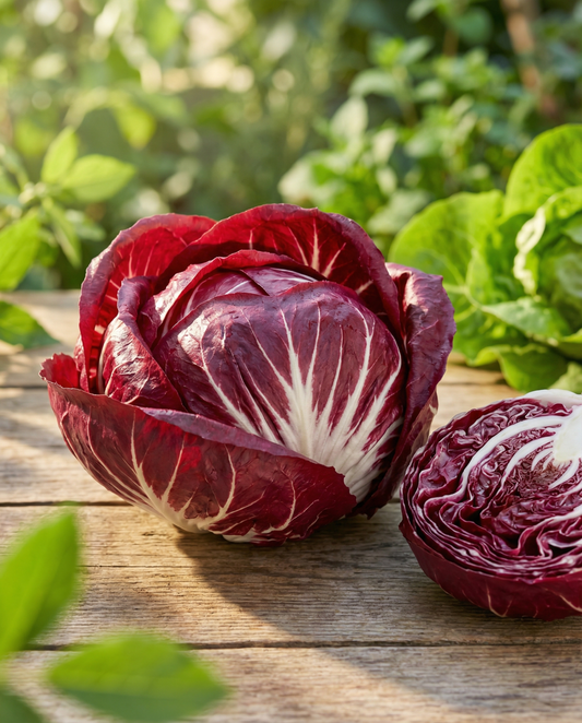 Witlof Rossa Di Verona Tardiva (Cichorium intybus) – tweejarige groentezaden van SeedsChoice