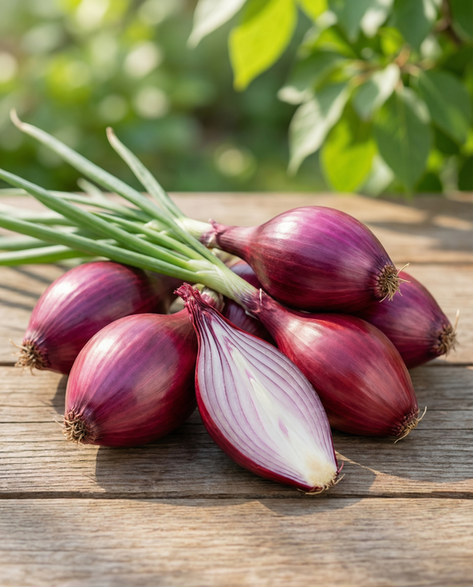 Ui Long Red From Florence (Allium cepa) – eenjarige groentezaden van SeedsChoice