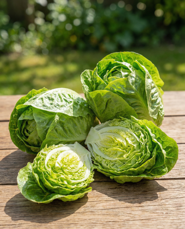 Little Gem sla compacte kroppen (Lactuca sativa) – groentezaden van SeedsChoice
