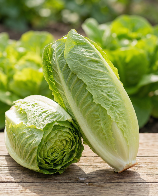 Sla Romaine Blonde Heat Tolerant (Lactuca sativa) – groentezaden van SeedsChoice