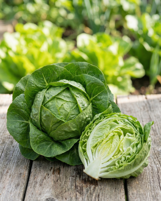 Ice Queen Lettuce Iceberg Type Late (Lactuca sativa) – groentezaden van SeedsChoice