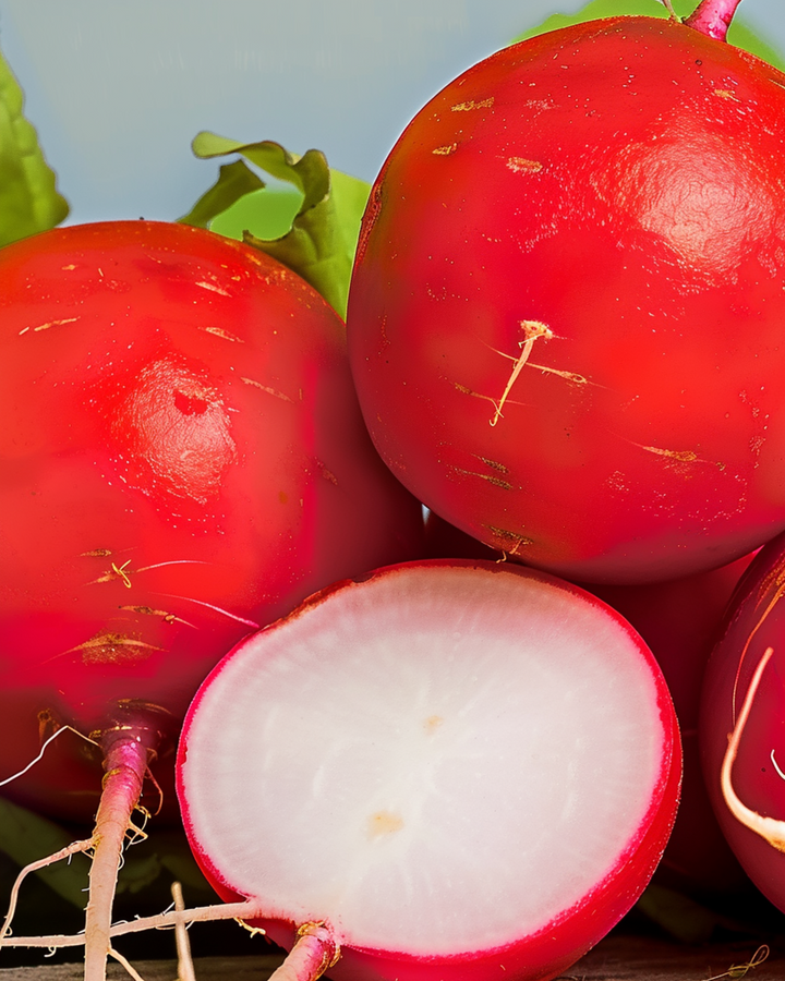 Radijs Burro Gigante Early Red Round Root zaden (Raphanus sativus) – groente