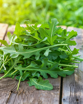 Rucolazaden Eruca Sativa eenjarig gekweekte rucola