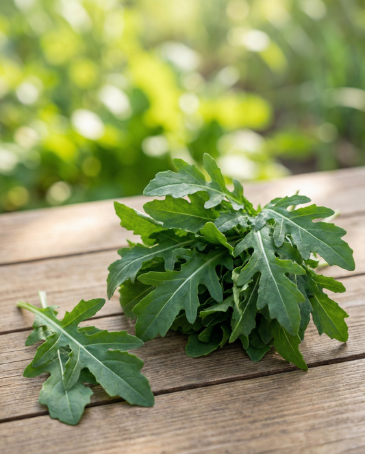 Rucola Cultivated Rocket (Eruca sativa) – eenjarige groentezaden van SeedsChoice