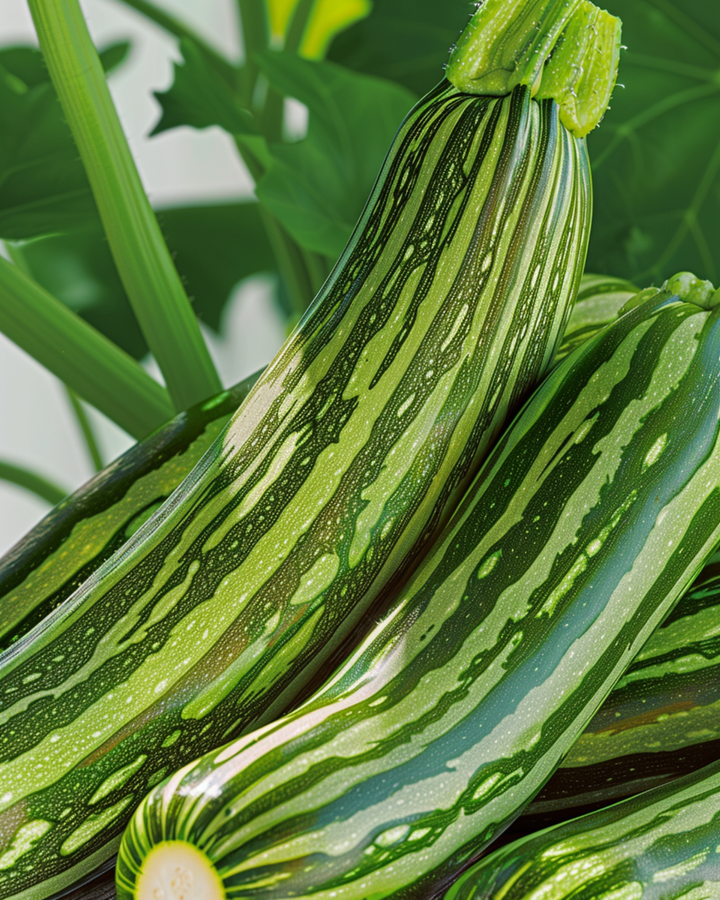 Zucchino Striato D'italia courgette zaden (Cucurbita pepo) – eenjarig