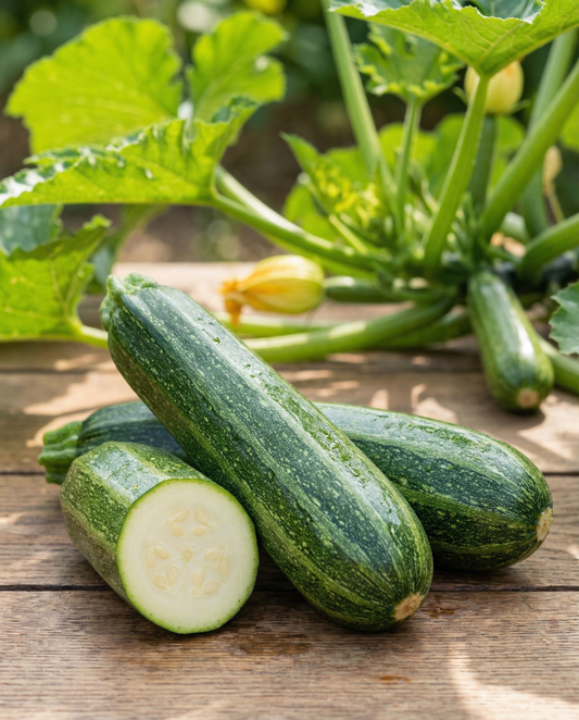 Zucchino Striato D'italia Zucchini (Cucurbita pepo) – eenjarige zaden van SeedsChoice