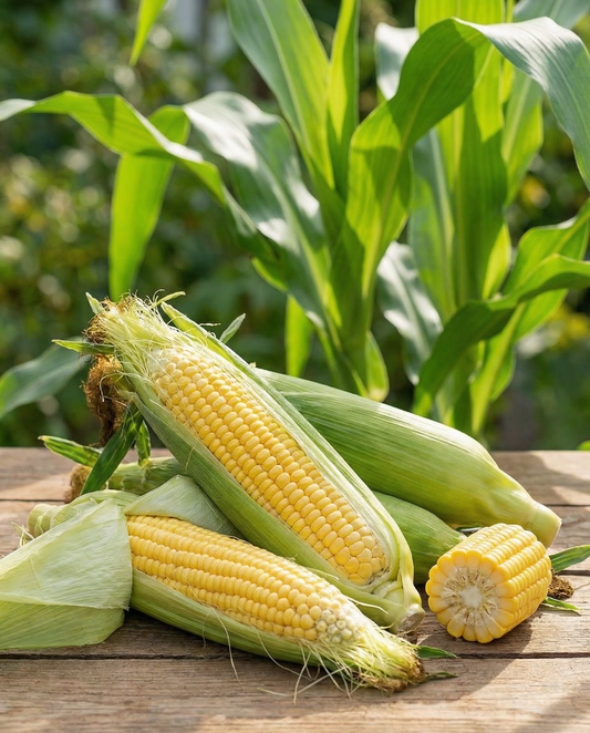 Zoete Maïs Dolce Medium Early (Zea mays) – eenjarige groentezaden van SeedsChoice