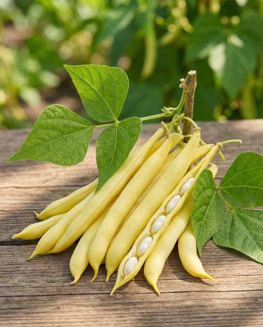Dwergstokboon Berggold Early (Phaseolus vulgaris) – groentezaden van SeedsChoice