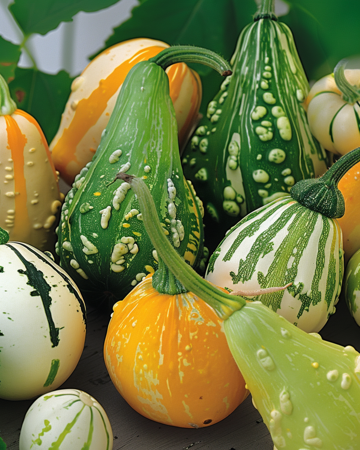 Sierkalebas Autumn Decor zaden (Cucurbita pepo) – eenjarige mix