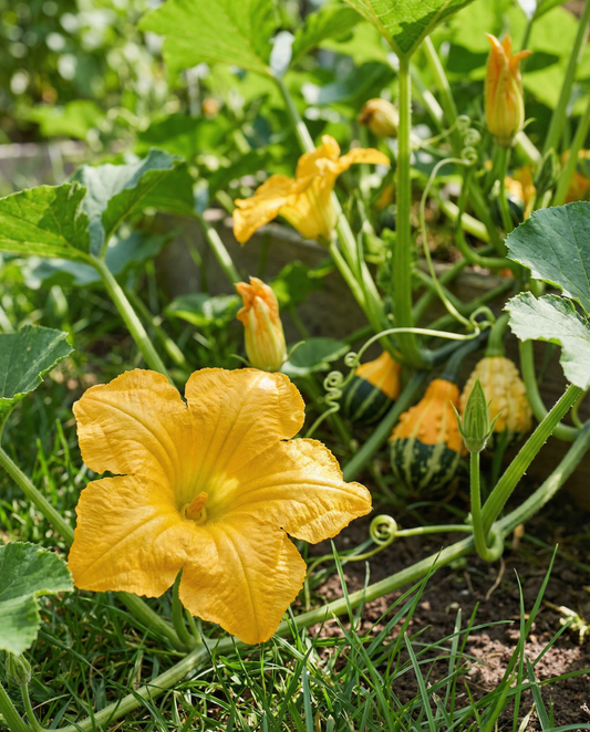 Sierkalebas Autumn Decor (Cucurbita pepo) – eenjarige mix zaden van SeedsChoice