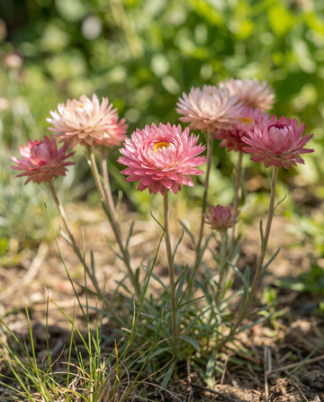 Double Mixed (Helipterum roseum) – eenjarige bloemenzaden van SeedsChoice