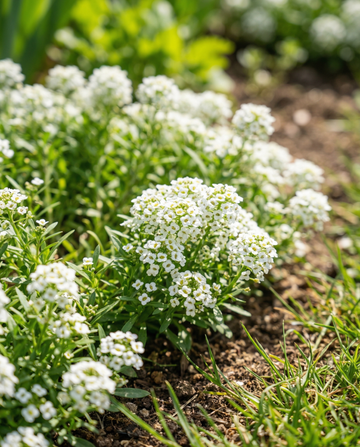 Alyssum Snowcloth (Lobularia maritima) – eenjarige zaden van SeedsChoice