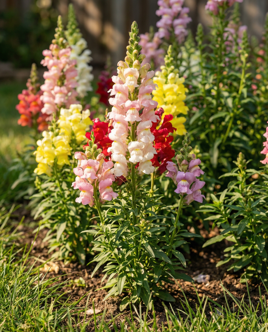 Leeuwenbek Tall Mixed (Antirrhinum majus) – eenjarige bloemenzaden van SeedsChoice