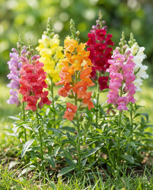 Leeuwenbek Mixed Semi Tall (Antirrhinum majus) – eenjarige mix zaden van SeedsChoice