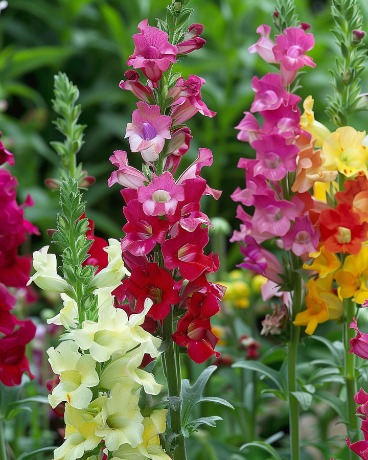 Leeuwenbek Tetraploid Mixed zaden (Antirrhinum majus) – eenjarige mix