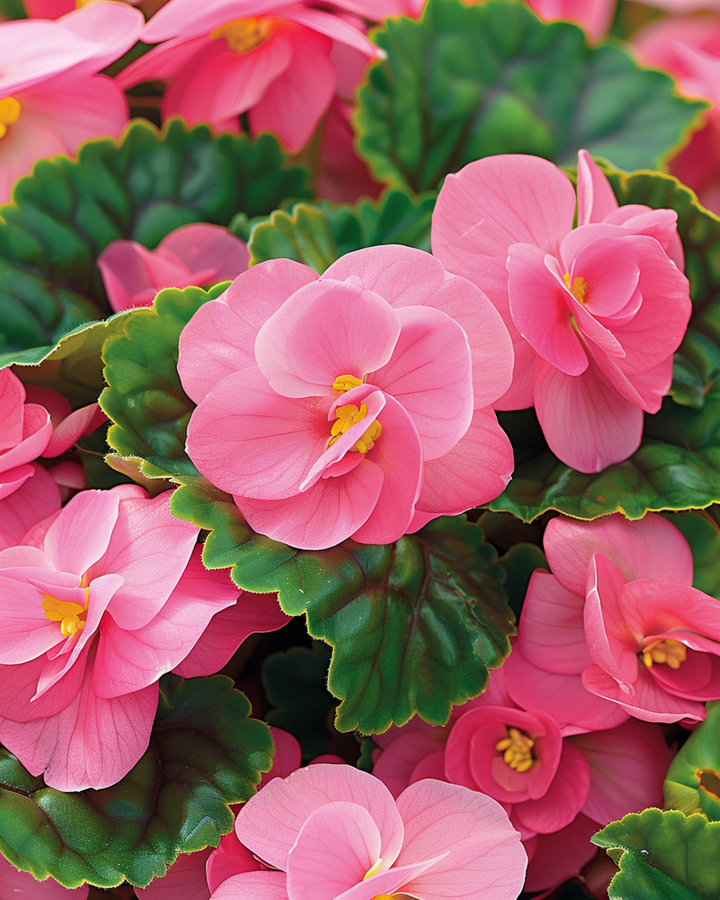 Rose Comet F1 Pink zaden (Begonia semperflorens) – eenjarig