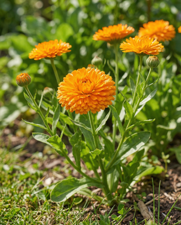 Goudsbloem Ball's Orange (Calendula officinalis) – eenjarige bloemenzaden van SeedsChoice