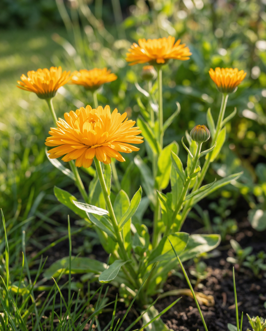 Goudsbloem Golden Emperor (Calendula officinalis) – eenjarige bloemenzaden van SeedsChoice
