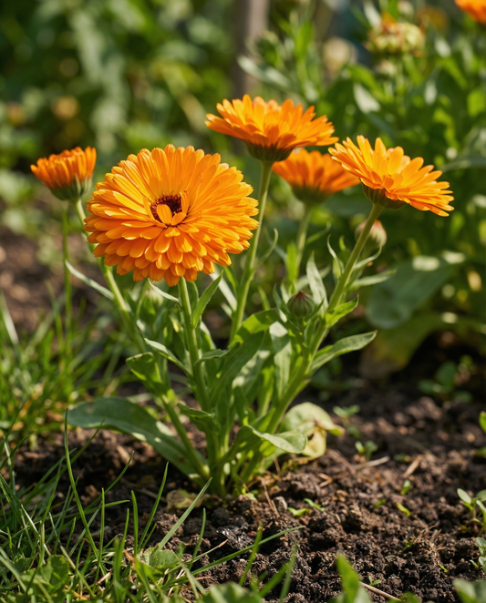 Goudsbloem Orange King (Calendula officinalis) – eenjarige bloemenzaden van SeedsChoice