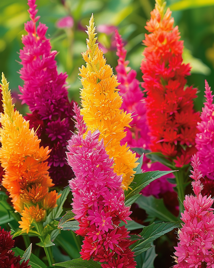 Mix Plumosa Cut zaden (Celosia argentea) – eenjarige bloem