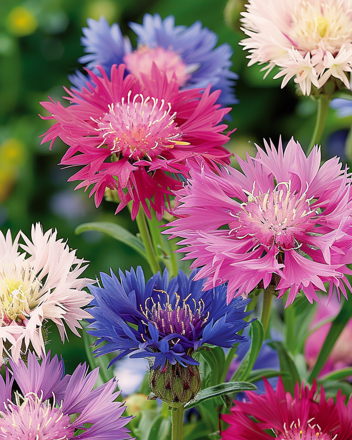 Muskaardbloem Sweet Sultan Mixed Colors zaden (Centaurea moschata) – eenjarig mengsel