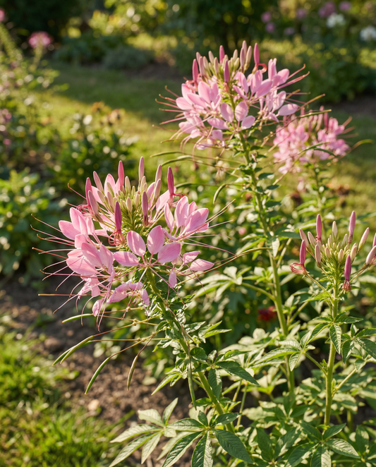 Spider Plant Rose Queen (Cleome hassleriana) – eenjarige bloemenzaden van SeedsChoice