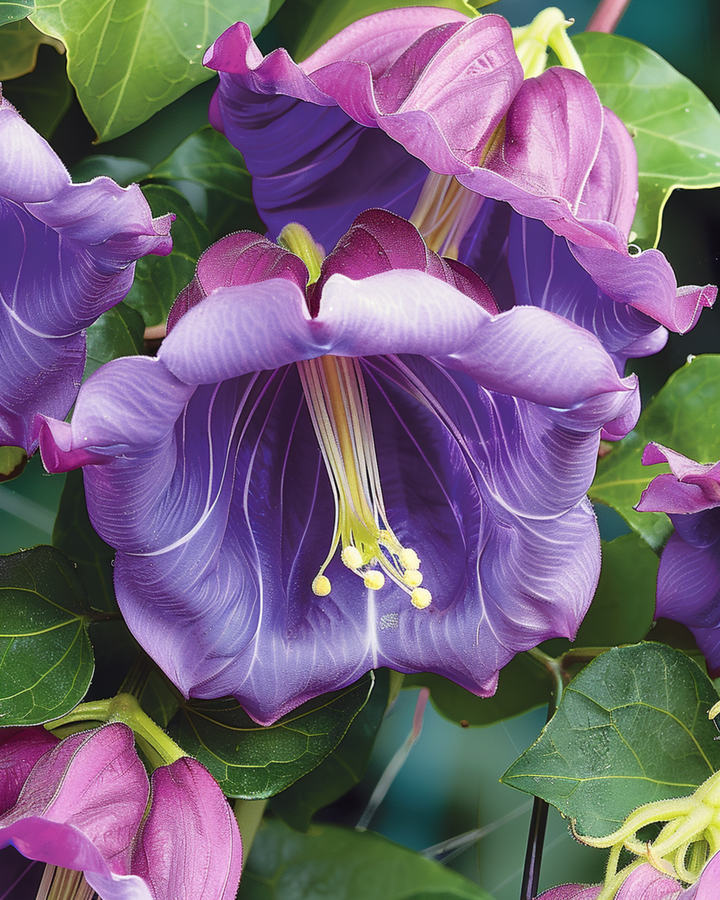 Klokjeswinde Paars zaden (Cobaea scandens) – eenjarige klimplant
